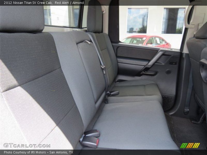 Red Alert / Almond 2012 Nissan Titan SV Crew Cab