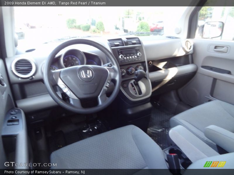 Tango Red Pearl / Titanium 2009 Honda Element EX AWD