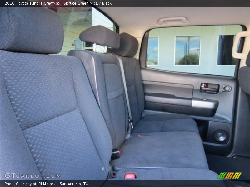 Spruce Green Mica / Black 2010 Toyota Tundra CrewMax