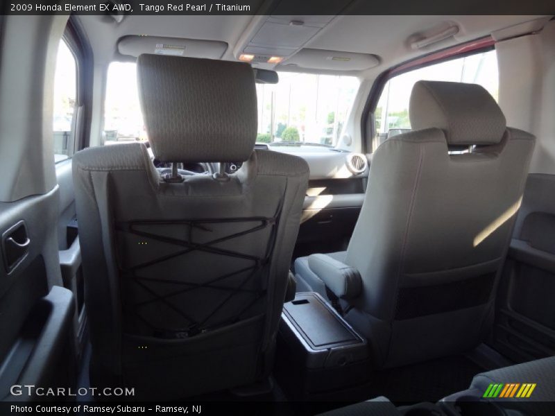 Tango Red Pearl / Titanium 2009 Honda Element EX AWD