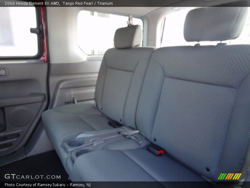 Tango Red Pearl / Titanium 2009 Honda Element EX AWD
