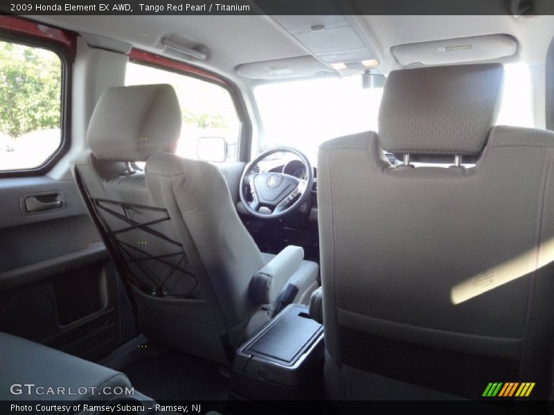 Tango Red Pearl / Titanium 2009 Honda Element EX AWD