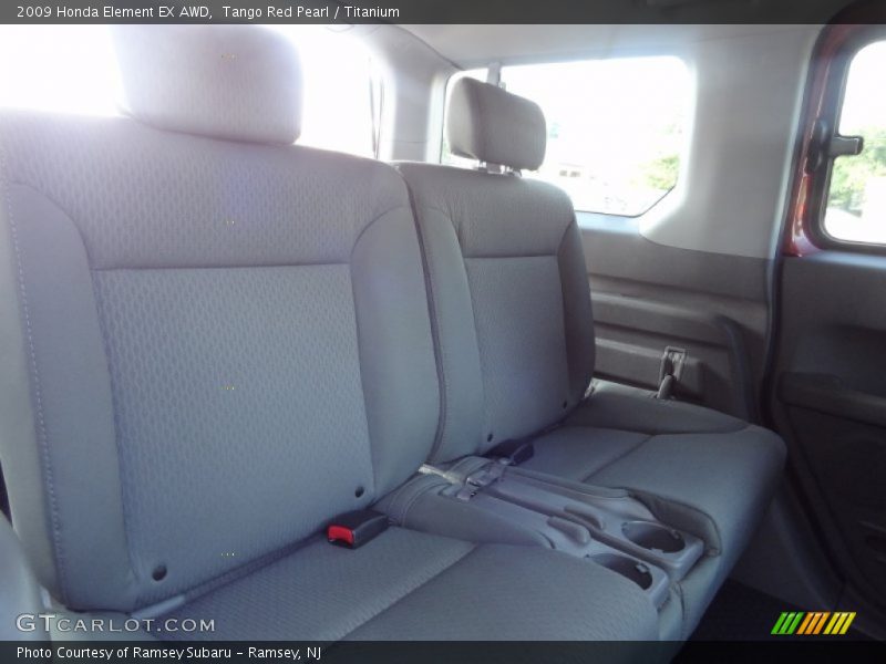 Tango Red Pearl / Titanium 2009 Honda Element EX AWD