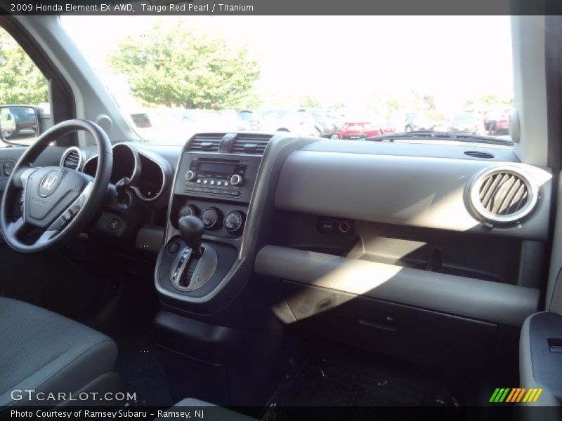 Tango Red Pearl / Titanium 2009 Honda Element EX AWD