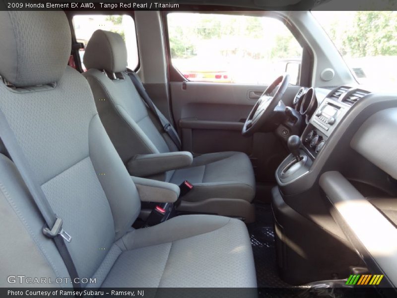Tango Red Pearl / Titanium 2009 Honda Element EX AWD