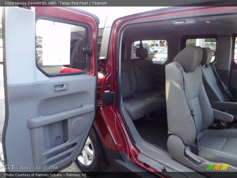 Tango Red Pearl / Titanium 2009 Honda Element EX AWD
