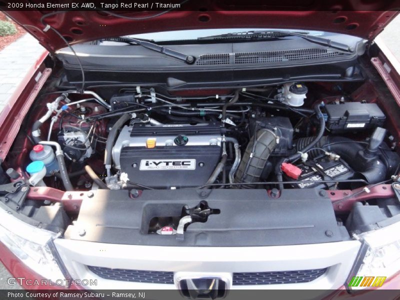 Tango Red Pearl / Titanium 2009 Honda Element EX AWD