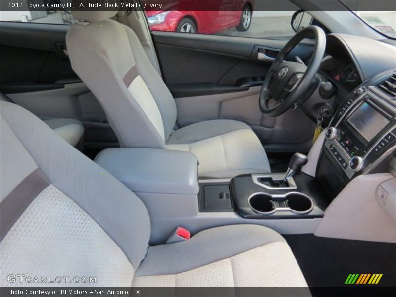 Attitude Black Metallic / Ivory 2012 Toyota Camry LE