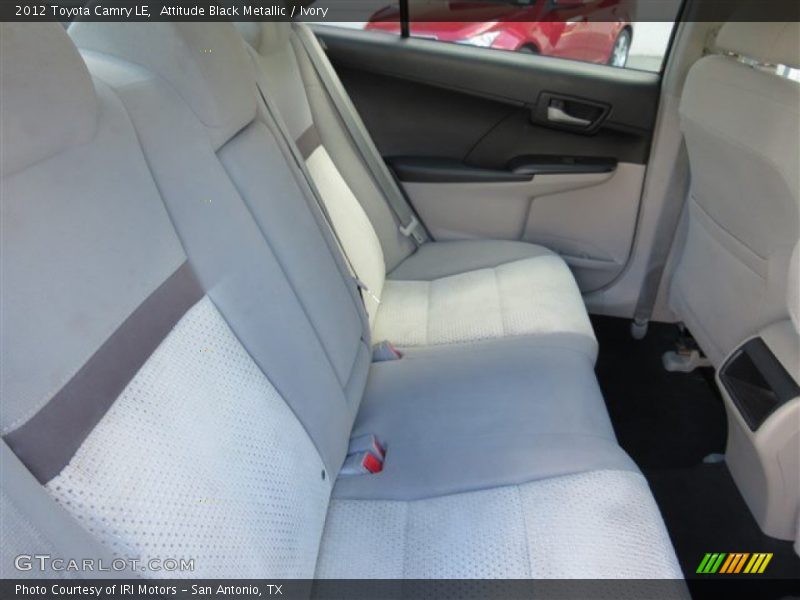 Attitude Black Metallic / Ivory 2012 Toyota Camry LE