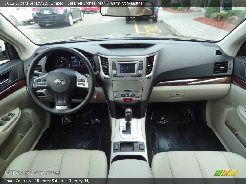 Caramel Bronze Pearl / Warm Ivory Leather 2013 Subaru Legacy 2.5i Limited