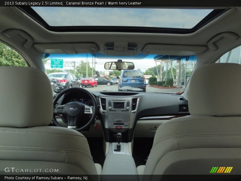 Caramel Bronze Pearl / Warm Ivory Leather 2013 Subaru Legacy 2.5i Limited