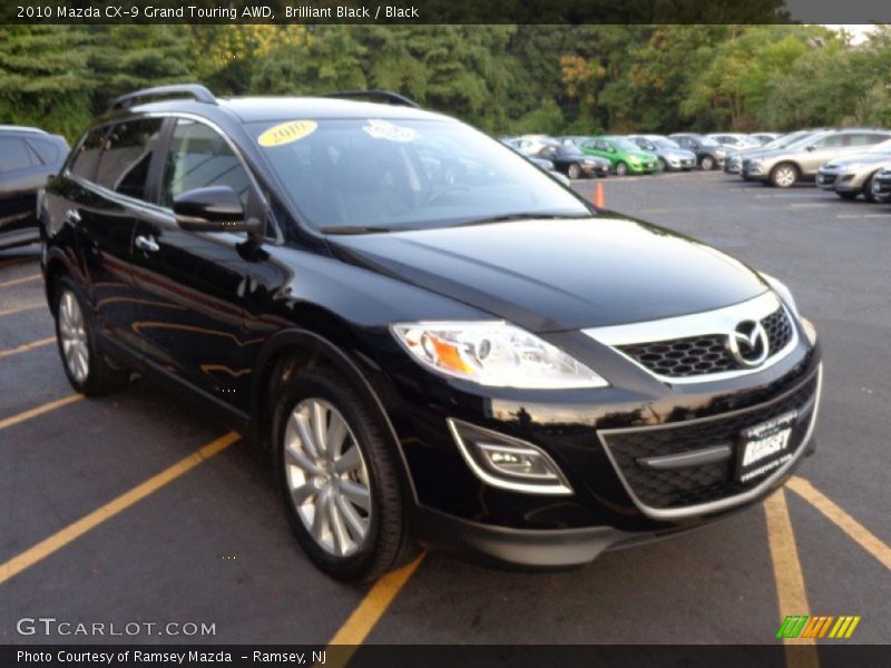 Brilliant Black / Black 2010 Mazda CX-9 Grand Touring AWD