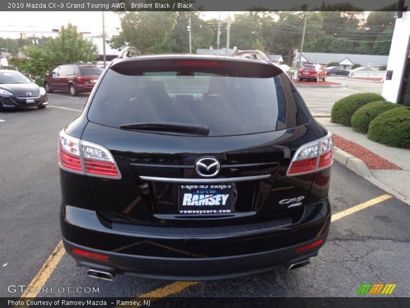 Brilliant Black / Black 2010 Mazda CX-9 Grand Touring AWD