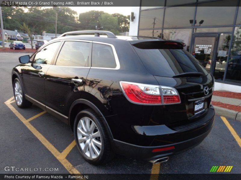 Brilliant Black / Black 2010 Mazda CX-9 Grand Touring AWD