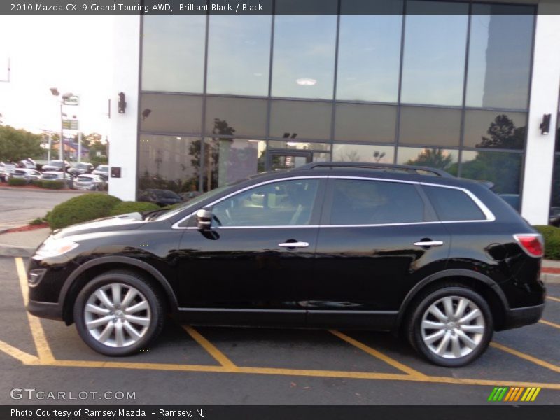 Brilliant Black / Black 2010 Mazda CX-9 Grand Touring AWD