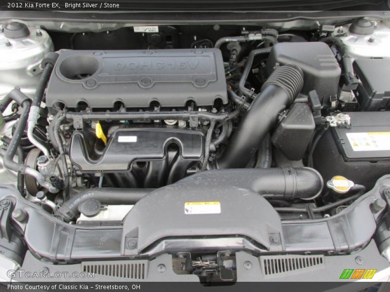 Bright Silver / Stone 2012 Kia Forte EX