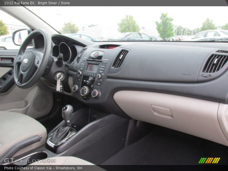 Bright Silver / Stone 2012 Kia Forte EX