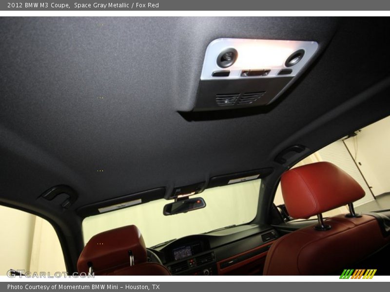 Space Gray Metallic / Fox Red 2012 BMW M3 Coupe