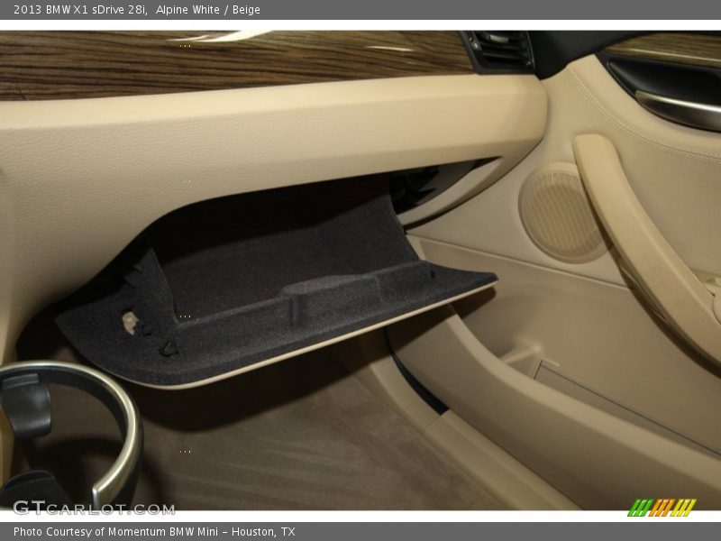 Alpine White / Beige 2013 BMW X1 sDrive 28i