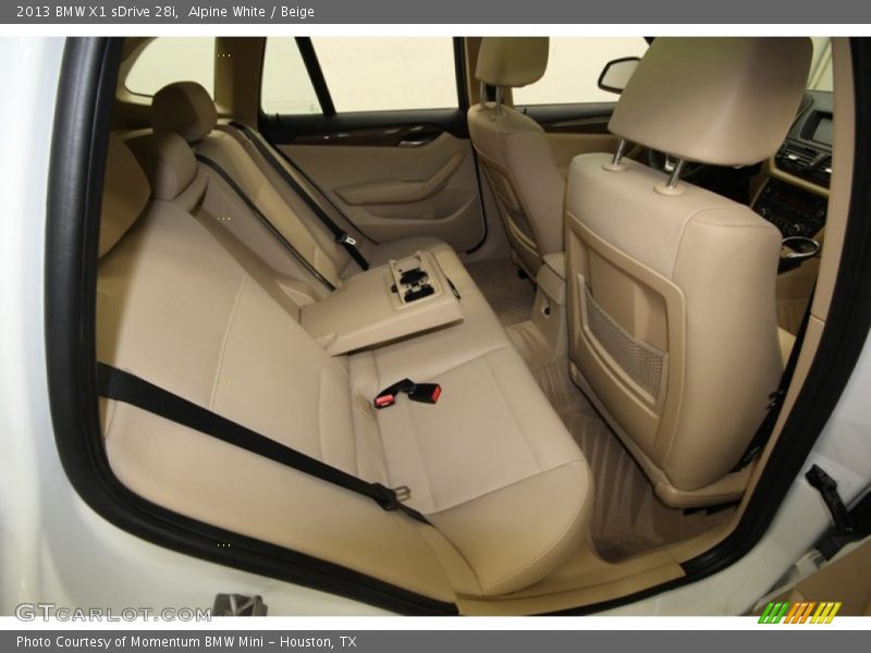 Alpine White / Beige 2013 BMW X1 sDrive 28i