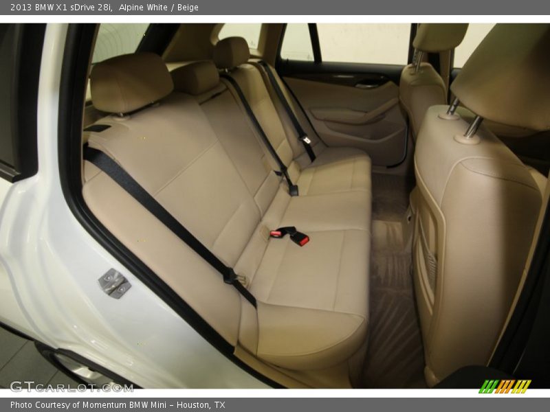 Alpine White / Beige 2013 BMW X1 sDrive 28i