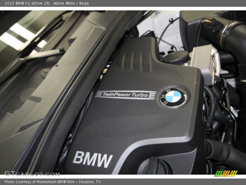 Alpine White / Beige 2013 BMW X1 sDrive 28i
