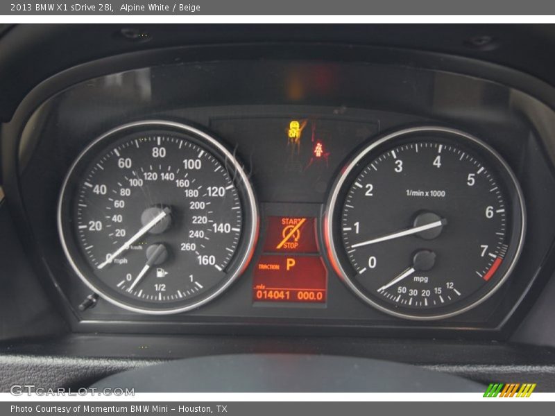 Alpine White / Beige 2013 BMW X1 sDrive 28i