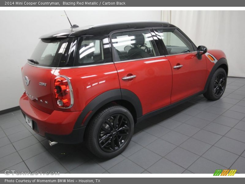 Blazing Red Metallic / Carbon Black 2014 Mini Cooper Countryman