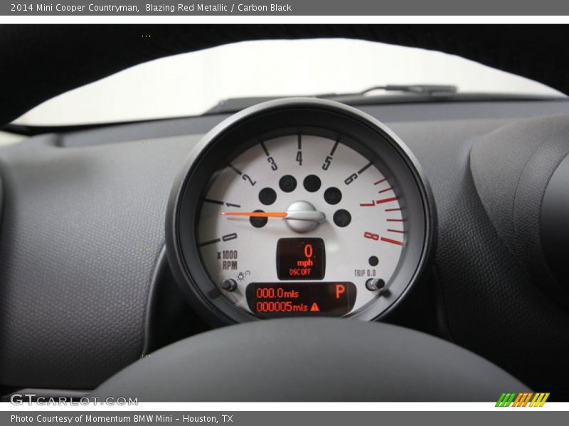Blazing Red Metallic / Carbon Black 2014 Mini Cooper Countryman