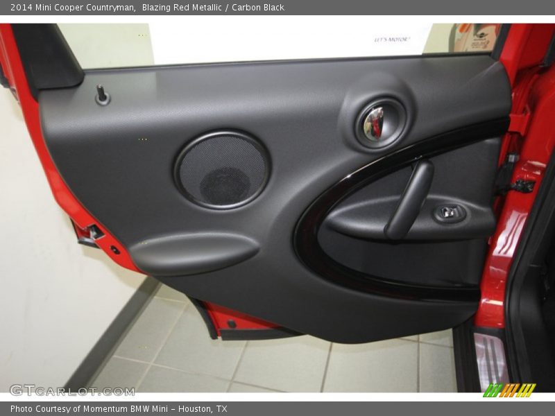 Blazing Red Metallic / Carbon Black 2014 Mini Cooper Countryman