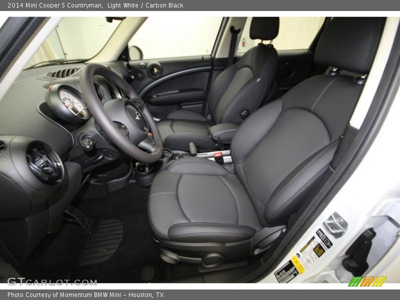  2014 Cooper S Countryman Carbon Black Interior