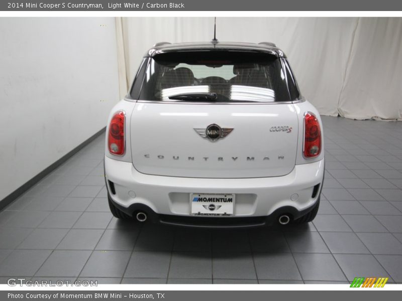 Light White / Carbon Black 2014 Mini Cooper S Countryman