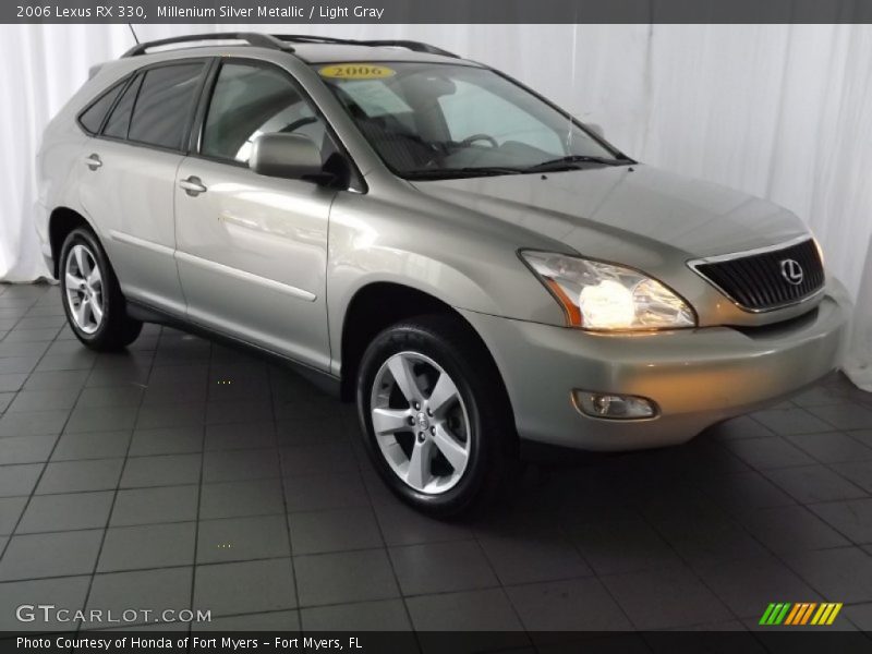 Millenium Silver Metallic / Light Gray 2006 Lexus RX 330