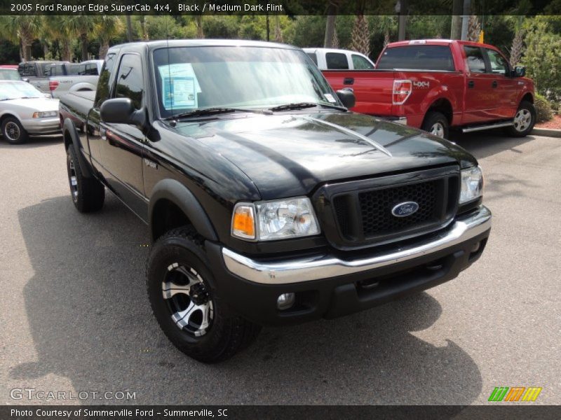 Black / Medium Dark Flint 2005 Ford Ranger Edge SuperCab 4x4