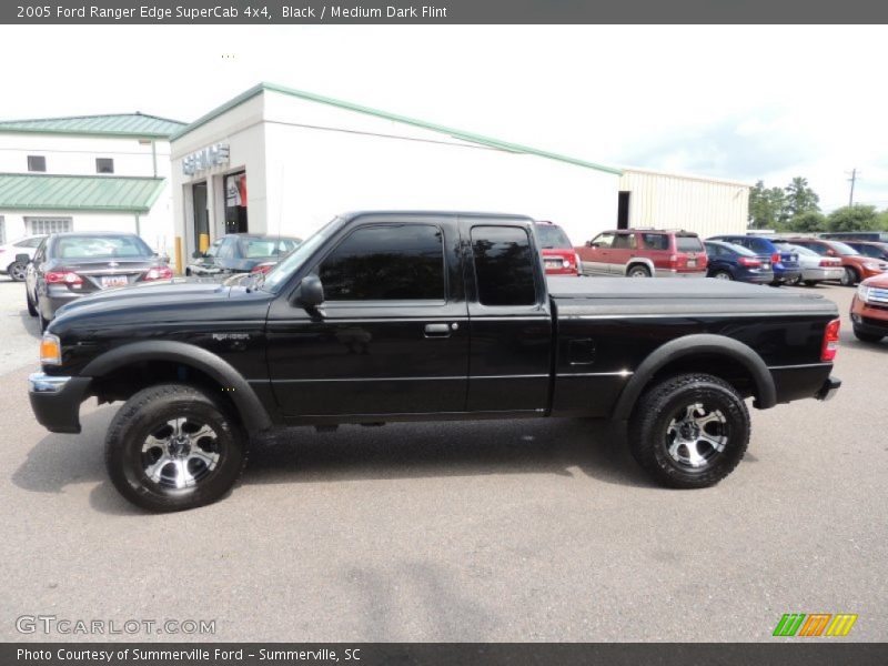 Black / Medium Dark Flint 2005 Ford Ranger Edge SuperCab 4x4