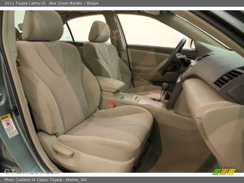 Aloe Green Metallic / Bisque 2011 Toyota Camry LE