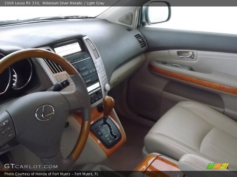Millenium Silver Metallic / Light Gray 2006 Lexus RX 330