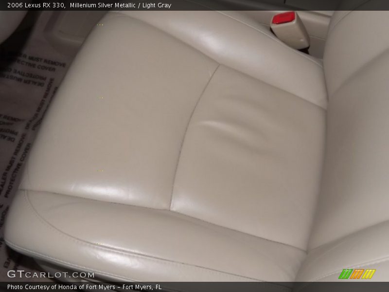 Millenium Silver Metallic / Light Gray 2006 Lexus RX 330