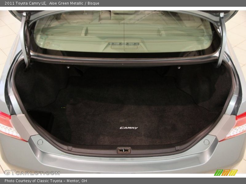 Aloe Green Metallic / Bisque 2011 Toyota Camry LE