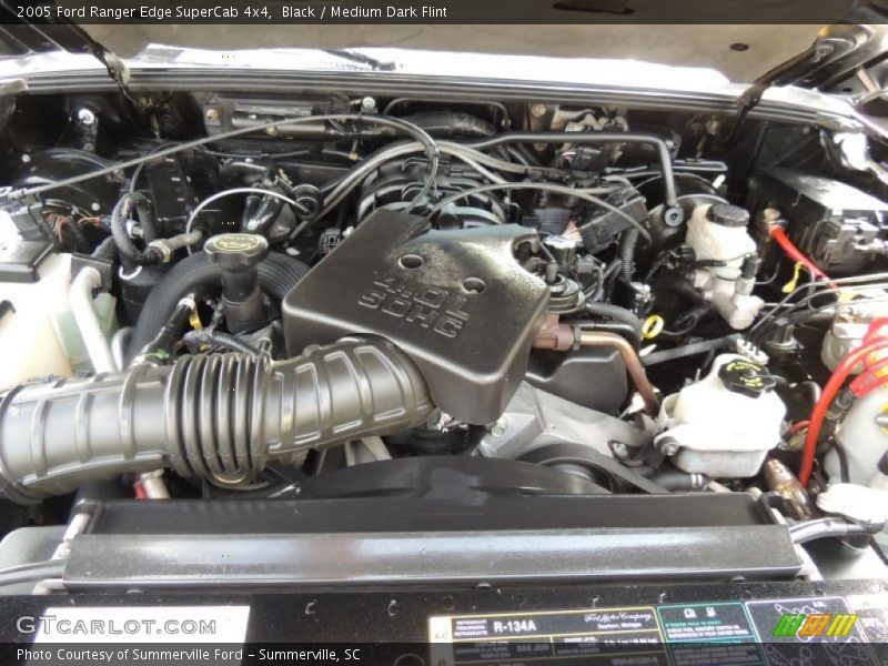 Black / Medium Dark Flint 2005 Ford Ranger Edge SuperCab 4x4
