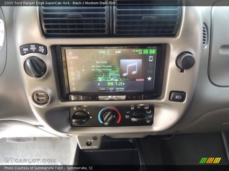 Black / Medium Dark Flint 2005 Ford Ranger Edge SuperCab 4x4