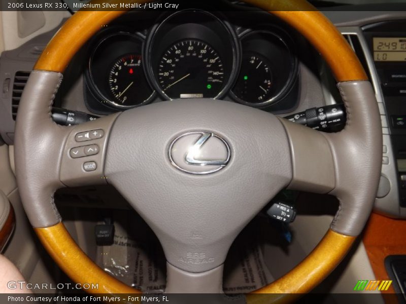 Millenium Silver Metallic / Light Gray 2006 Lexus RX 330