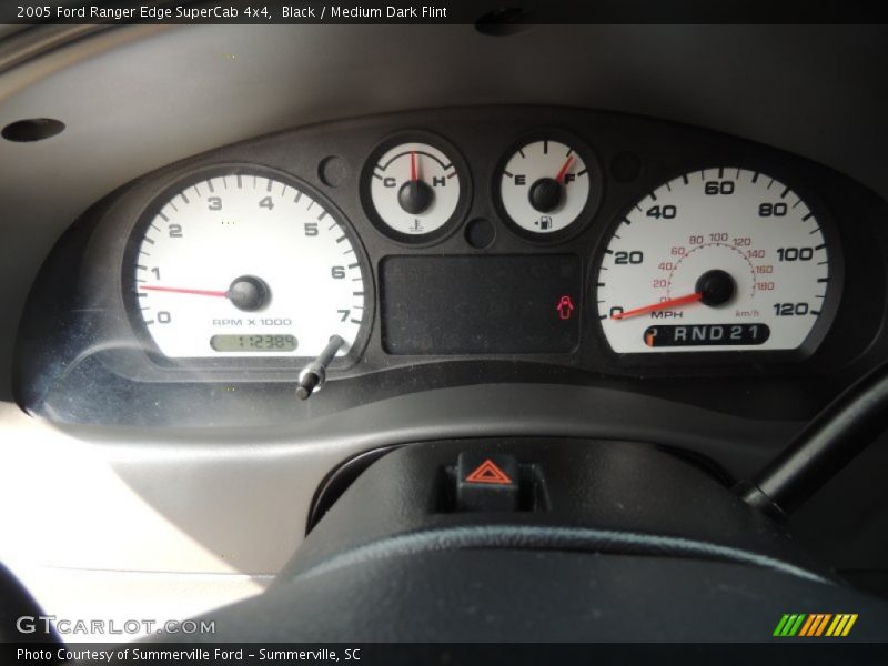 Black / Medium Dark Flint 2005 Ford Ranger Edge SuperCab 4x4