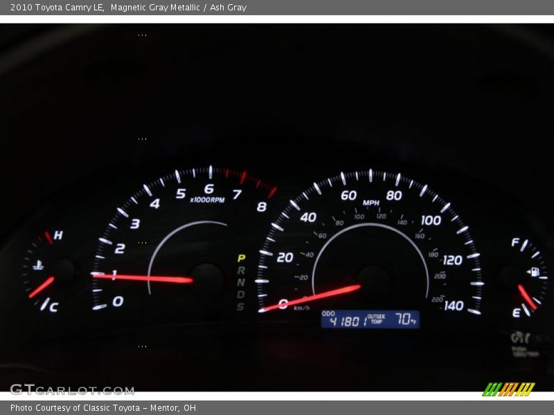 Magnetic Gray Metallic / Ash Gray 2010 Toyota Camry LE