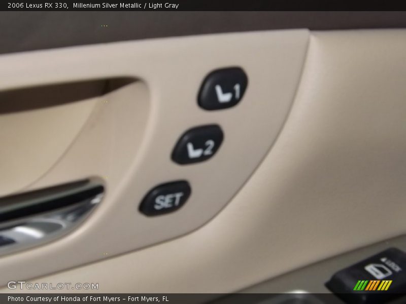 Millenium Silver Metallic / Light Gray 2006 Lexus RX 330