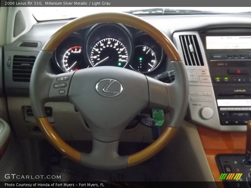 Millenium Silver Metallic / Light Gray 2006 Lexus RX 330