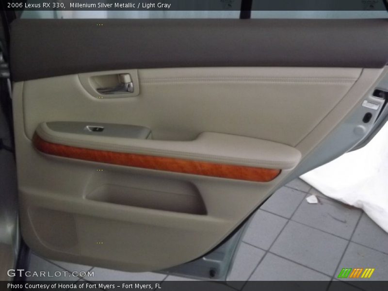 Millenium Silver Metallic / Light Gray 2006 Lexus RX 330