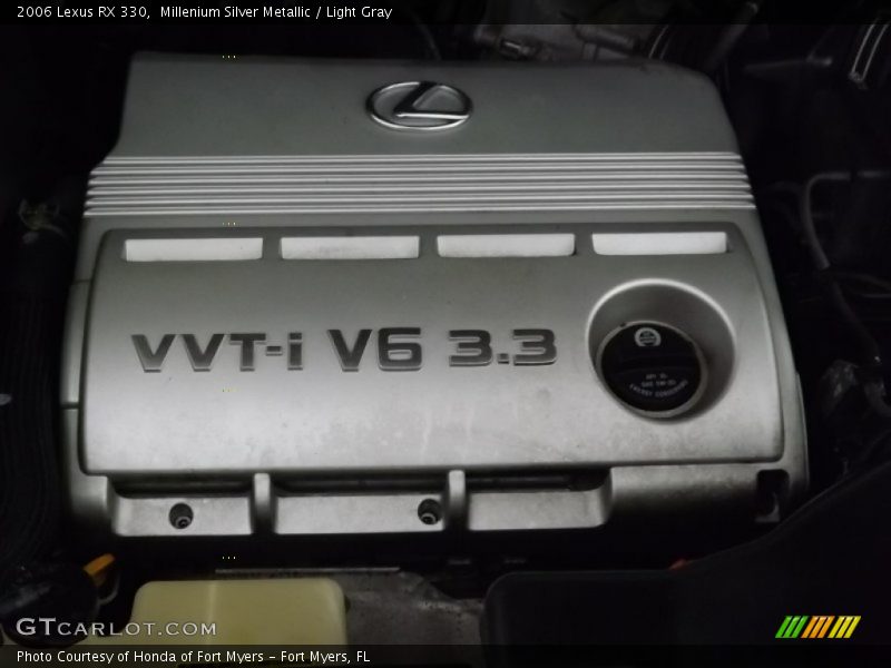 Millenium Silver Metallic / Light Gray 2006 Lexus RX 330
