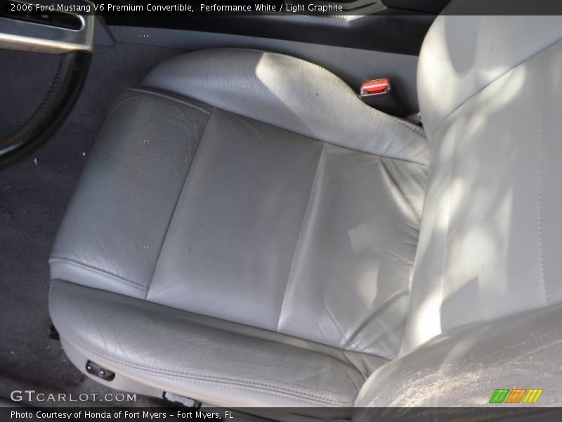 Performance White / Light Graphite 2006 Ford Mustang V6 Premium Convertible