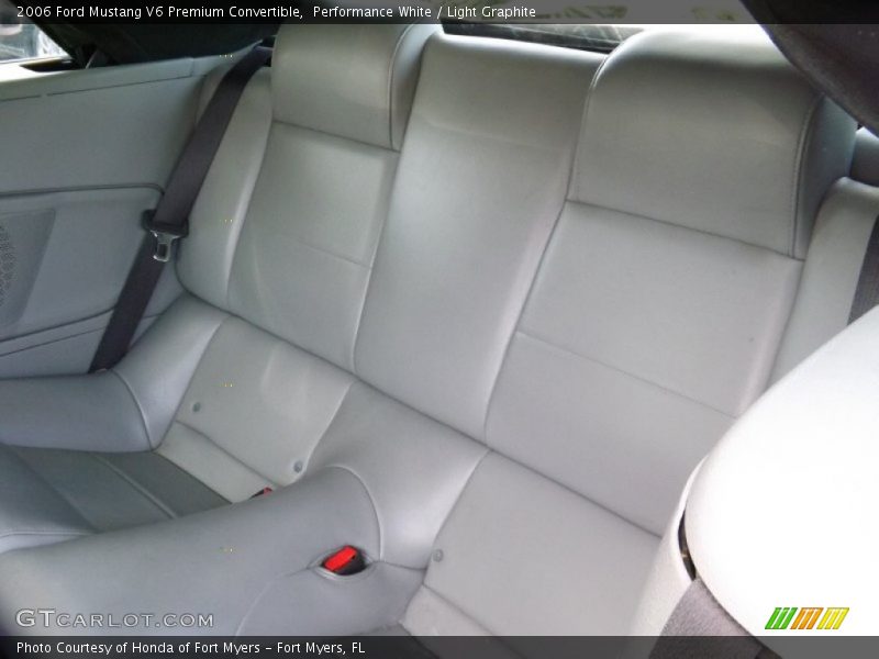Performance White / Light Graphite 2006 Ford Mustang V6 Premium Convertible